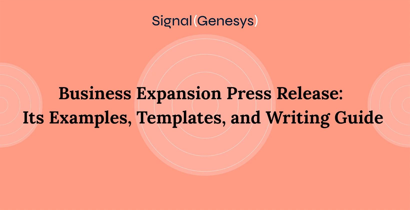 Business Expansion Press Release
