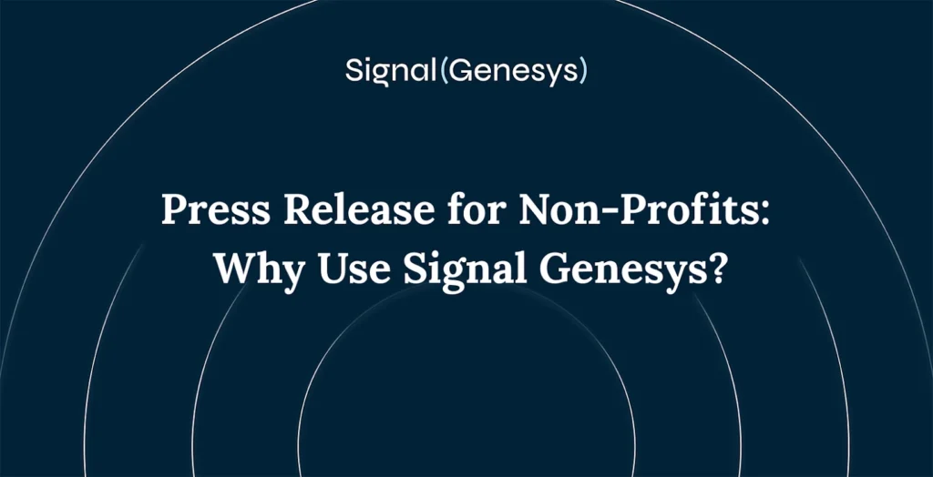 signal genesys for non profit