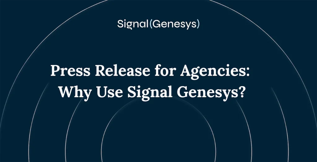 signal genesys for agencies